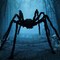 6.5Ft Halloween Hairy Spider Outdoor Decorations, Scary Giant Spider Fake Large Spider Hairy Spider Props for Halloween Yard Decorations Party Outdoor and Outdoor Decor, Black